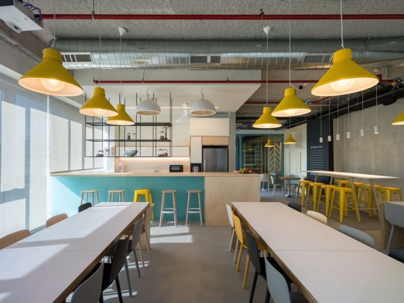 משרדי team8החדשים עם הפרקטים של דרורן